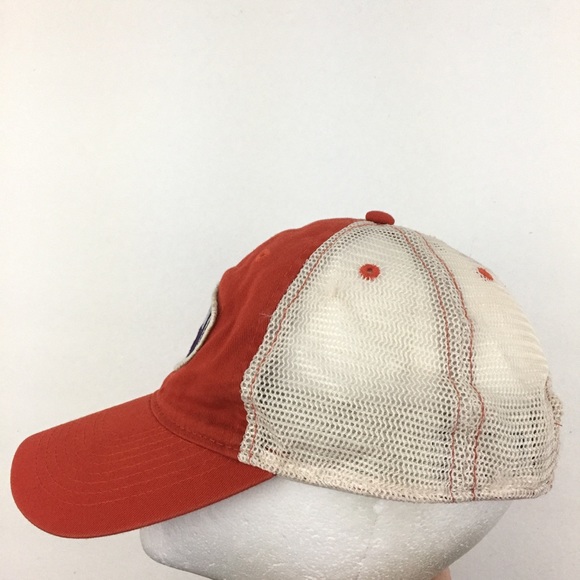 Clemson Tigers Paw Patch Hat Logo College Football Baseball Mesh Snap Back Cap - Picture 4 of 10